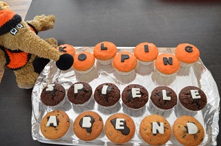 Foto von Schnuffi bei den Muffins